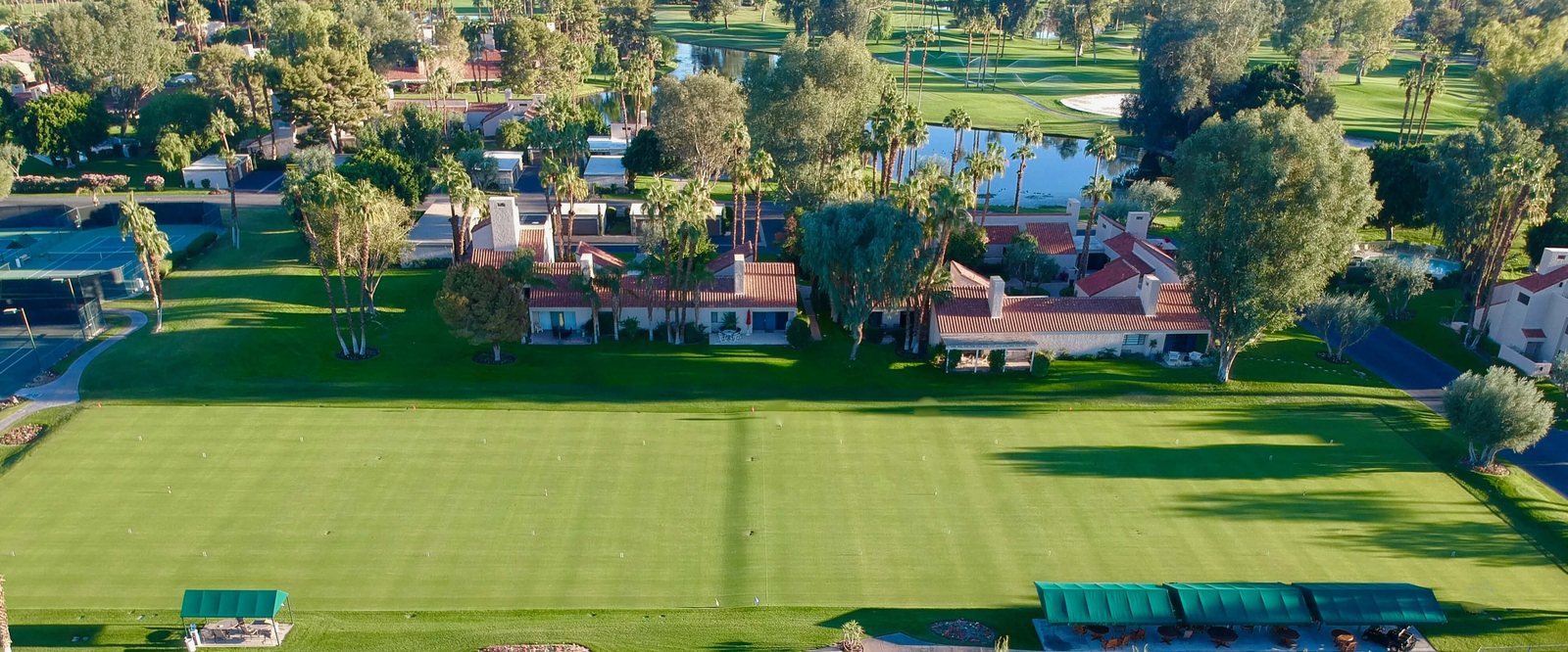 The main lawns
